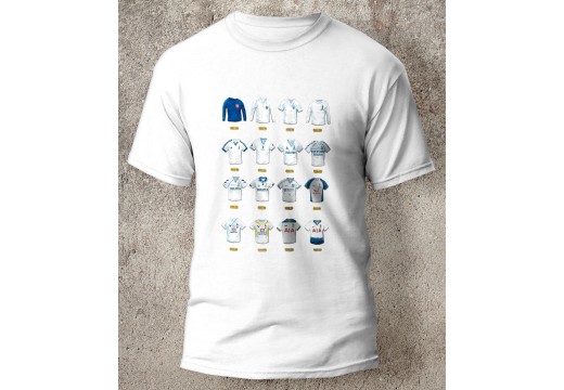 Tottenham Hotspur FC Retro Art Shirts T-Shirt Tottenham Hotspur FC Retro Art Shirts T-Shirt